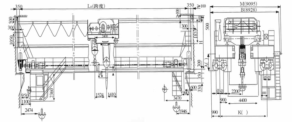 QD型5-200T雙梁橋式起重機